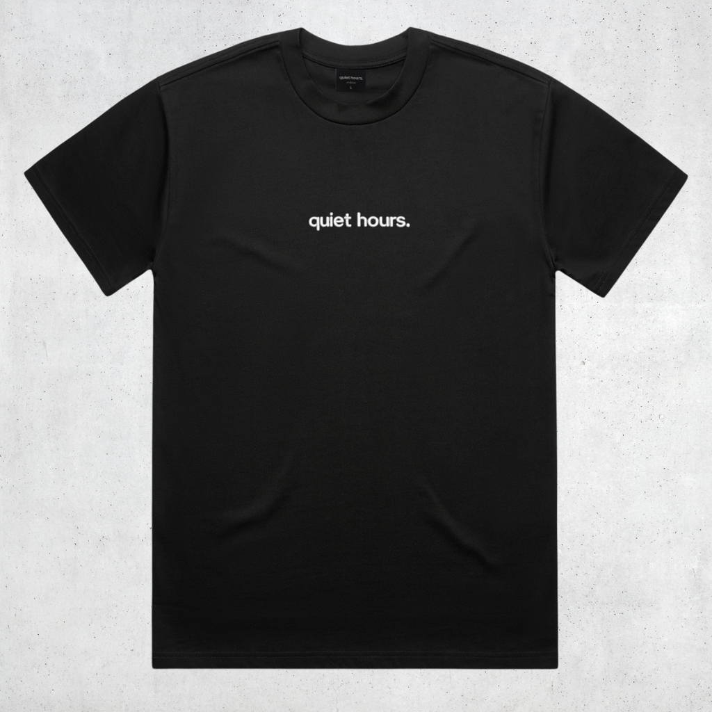 core t-shirt - black