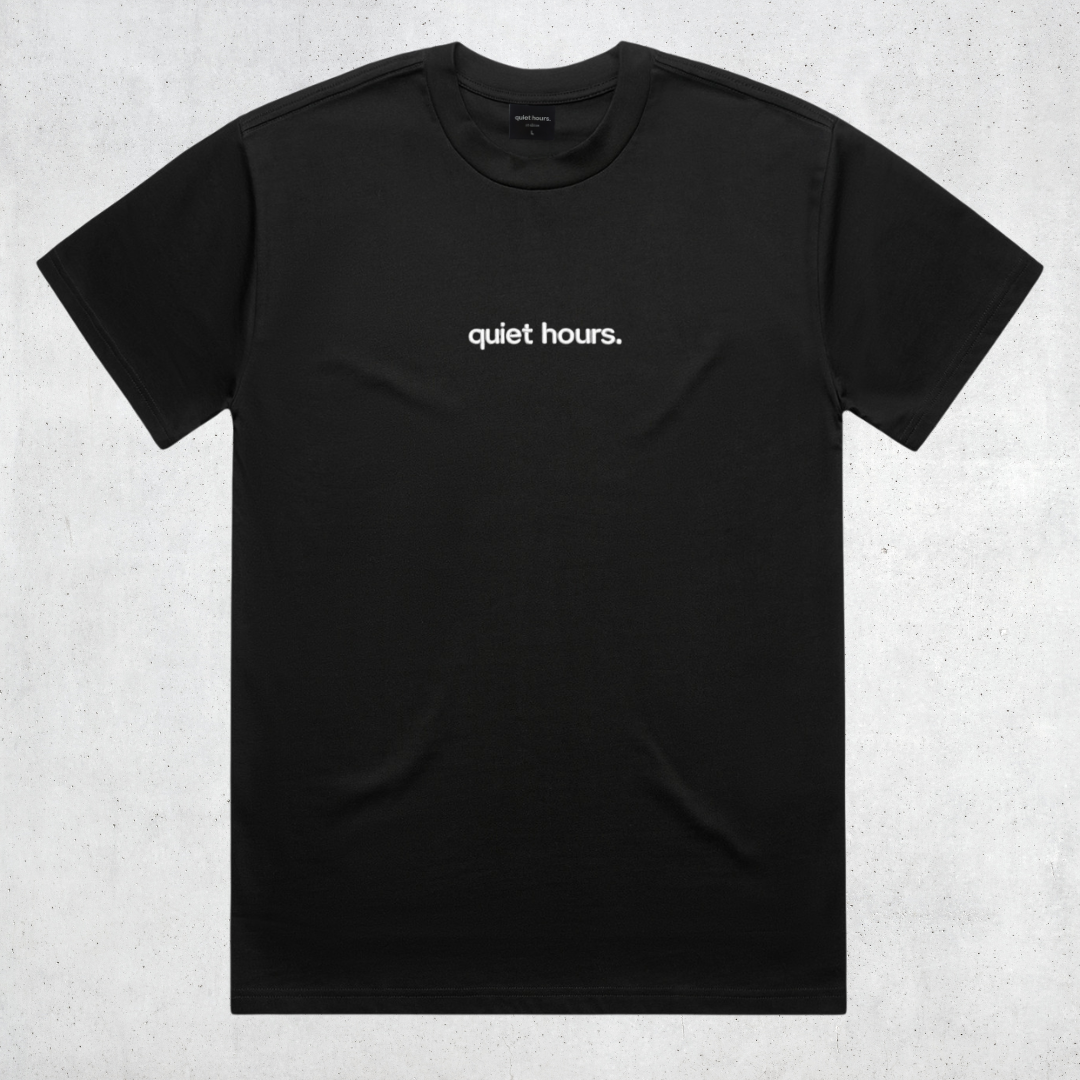 core t-shirt - black