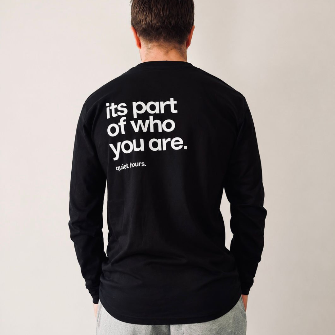 classic long sleeve t-shirt "its part of who you are."
