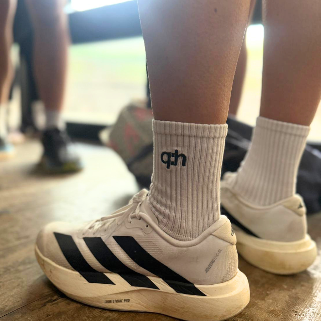 everyday crew sock - white