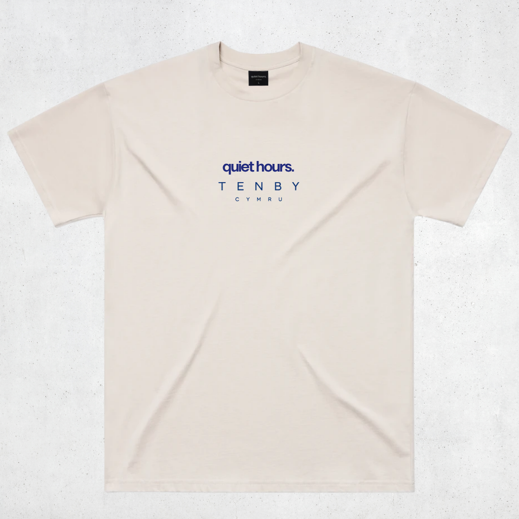 special edition tenby oversized t-shirt - bone